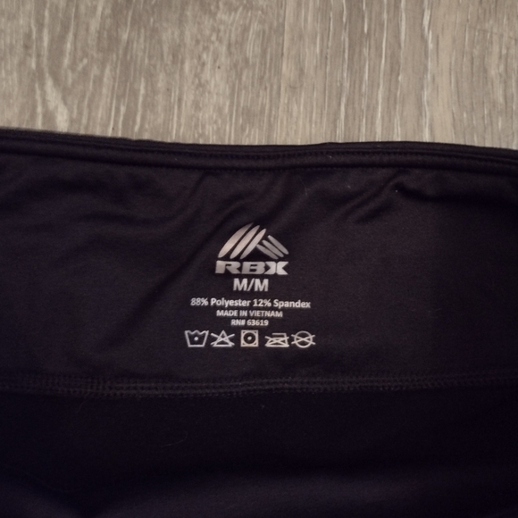 RBX Black Insulated Leggings - Picture 3 of 4